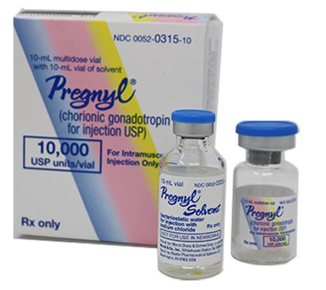 Pregnyl 10000 units/vial Kit

$135.00